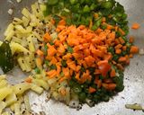 A picture of step 3 of Vegges loaded poha.