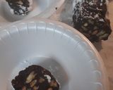 A picture of step 4 of Chocolate Salami.