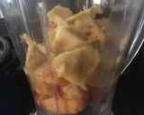 Foto del paso 1 de la receta: Heladitos de piña y duraznos light 🍑🍍♥️