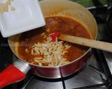 A picture of step 8 of Almond stew.