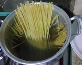 Foto del paso 3 de la receta: Spaghetti con camarones