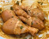 Foto del paso 1 de la receta: Pollo al horno con batatas y patatas