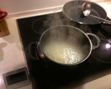 A picture of step 1 of Danish Christmas Rice Pudding.