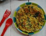 Omelet Sayur Ceria langkah memasak 4 foto