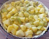 Une image de l'étape 7 de Tarte pommes rhubarbe au Cook Expert.