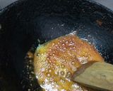 A picture of step 4 of Green chilli pickle.
