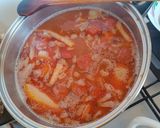 Hagyományos babgulyás recept fázis 4 fotója