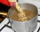 Foto del paso 1 de la receta: Espinacas con fideos cortos y calabaza al horno