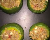 Foto del paso 9 de la receta: Zapallitos Rellenos con Carne, Morrones, Arroz, Zanahoria y Huevo Duro