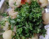 A picture of step 2 of Bread Roll in Appam Pan.