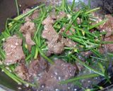 芒果韭菜花炒牛柳的食譜步驟3照片