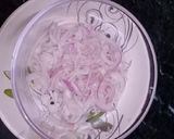 A picture of step 2 of Potato onion pakodas.