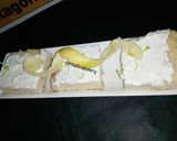 A picture of step 8 of Mayonnaise lemon cream sheet cake.