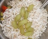 A picture of step 2 of Bhel puri.