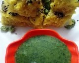 इन्स्टैंट खमण (ढोकला) (Instant khaman (Dhokla) recipe in hindi) रेसिपी चरण 4 फोटो