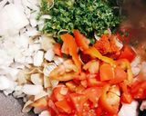Foto del paso 1 de la receta: One-Pot Pasta Moñitos, Simple Rápido en un solo Paso