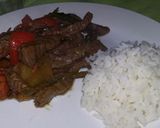 Foto del paso 6 de la receta: Carne con verduras al wok (Chow fan sencillo)
