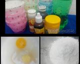 Foto langkah ke 1 dari resep Bolu Kukus Semangka.... Pecahhhh!!.