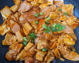 Foto langkah ke 4 dari resep Tahu Sosis Saus Tiram.