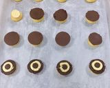 Hình bước làm 5 của món Double chocolate cream puff