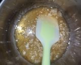 A picture of step 2 of Caramel toffee with almonds.