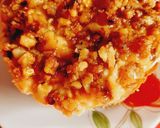 Pas rețetă Prăjitură cu crema de vanilie, mere și nuci caramelizate 2 fotografie