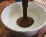 A picture of step 3 of Whole wheat cake Janmashtami special.
