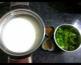 A picture of step 4 of Moongi dal curd vada.