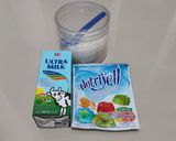 Foto langkah ke 1 dari resep Puding Susu UHT Full Cream.
