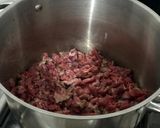 A picture of step 3 of Carne en su jugo.