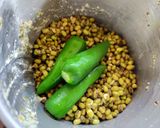 A picture of step 1 of Whole Green Gram Pakoda.