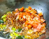 A picture of step 3 of Simple quick horsegram curry.
