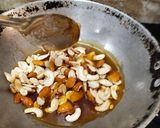 A picture of step 3 of Dry Fruit Chikki.