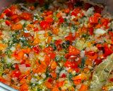Foto del paso 3 de la receta: Arroz caldoso de rape, gambones y almejas (receta Portuguesa, "Arroz de Tamboril")