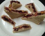A picture of step 3 of Beetroot Corn Sandwich.