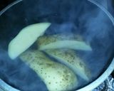 Foto del paso 1 de la receta: Tortilla de papa y cebolla - Vegano