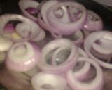 A picture of step 1 of Potato and onion rings.
