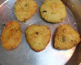 A picture of step 9 of Lentils Stuffed Crispy Poha Cutlets.
