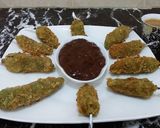 A picture of step 9 of Stuffed Fried Chillies.