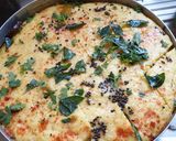 A picture of step 4 of Tea Time Savoury DHOKLA#4 week challenge#iddulfitr contest.