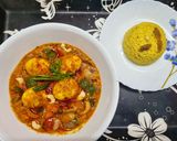 A picture of step 4 of Karahi Egg Masala.