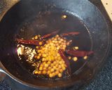 A picture of step 1 of Mulangi Thogayal (Radish Chutney).