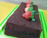 Foto langkah ke 10 dari resep Brownies Kukus Coklat Premium.