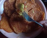 Foto langkah ke 3 dari resep Pancake Pepaya.