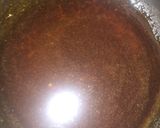 A picture of step 1 of Chocolate caramel fudge sauce.