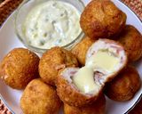 Foto langkah ke 6 dari resep Chicken Cordon Bleu Bites.