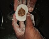 তিলের ভাপা পুর পিঠে রেসিপির ধাপ 3 ছবি