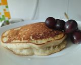 Foto del paso 7 de la receta: Pancakes/Panquecas🥞 vegan@s🧇 de banano/plátano🍌🍇😋