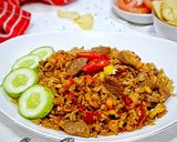 Foto langkah ke 4 dari resep Nasi Goreng spesial.