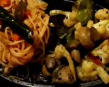 A picture of step 10 of Italian veg sizzler.
